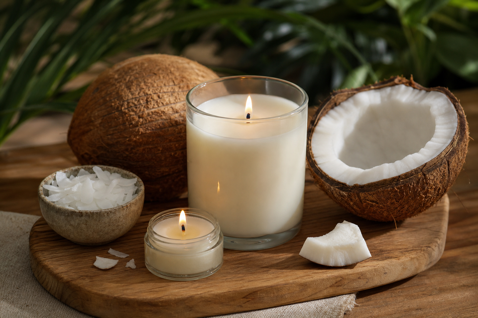 Why Coconut Wax Candles Are the Cleanest Burning Choice