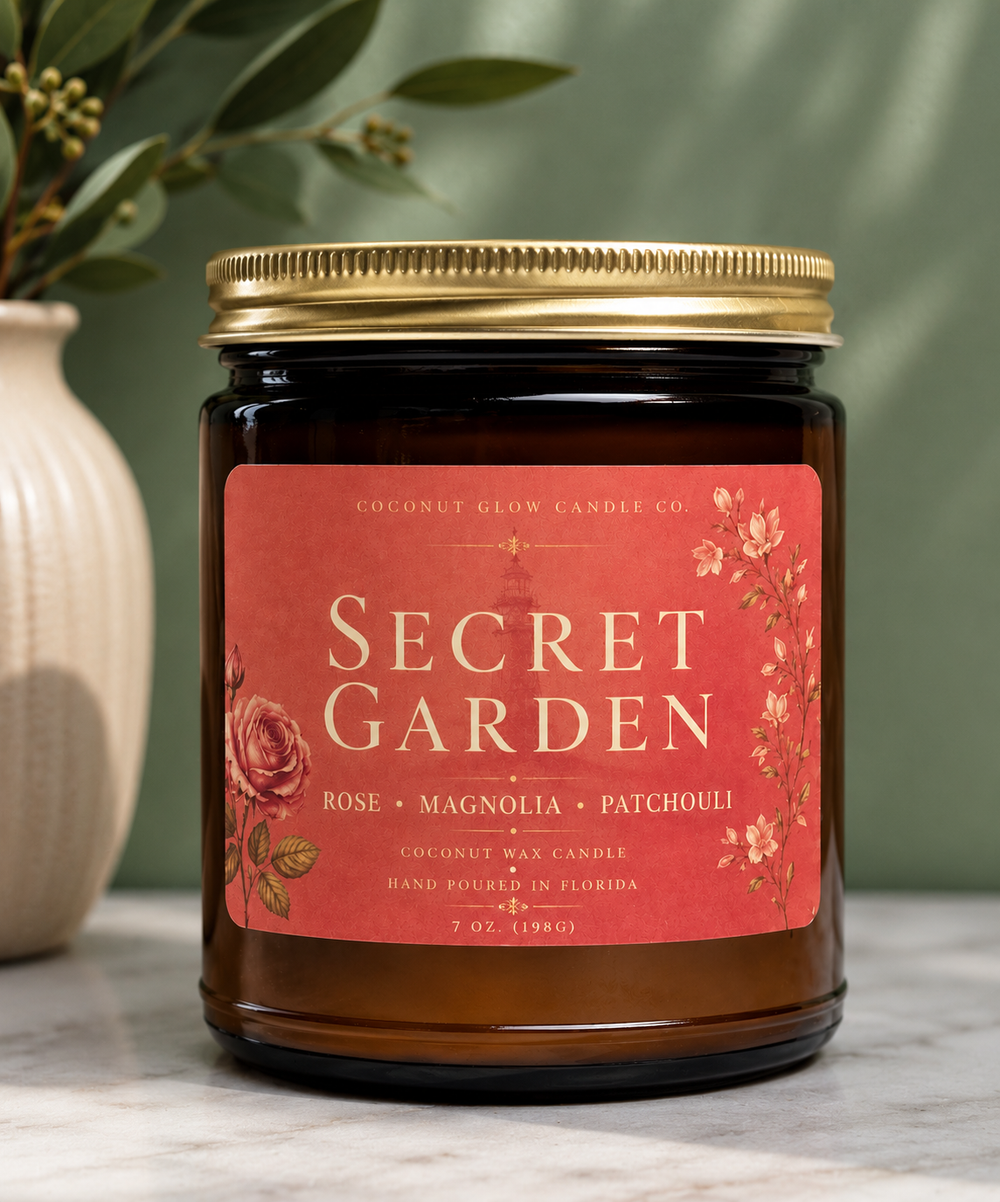 Secret Garden - Coconut Glow Candle Co