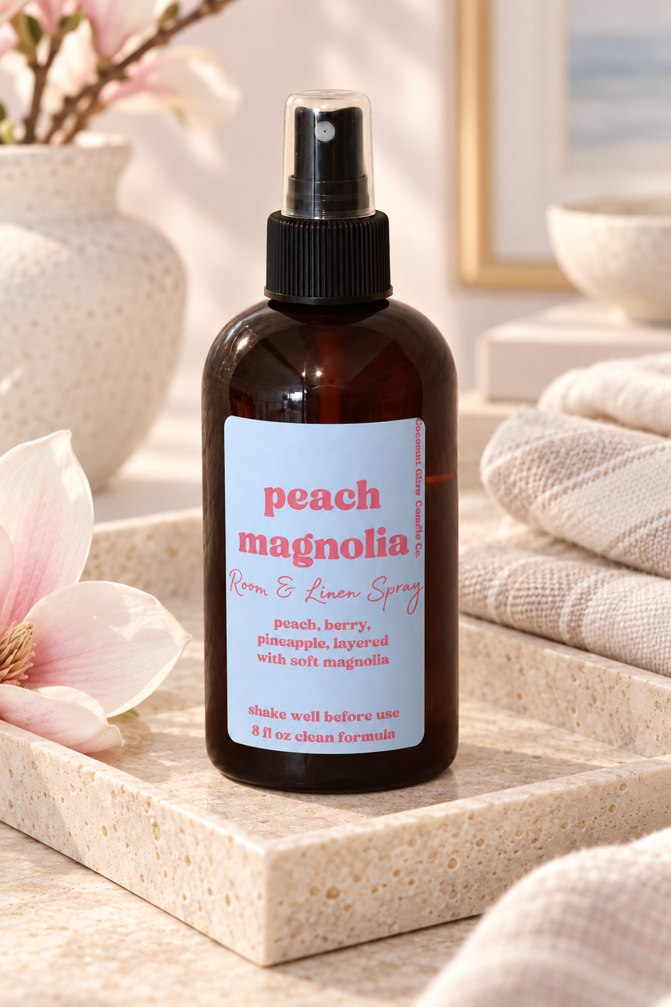 Room + Linen Spray - Coconut Glow Candle Co