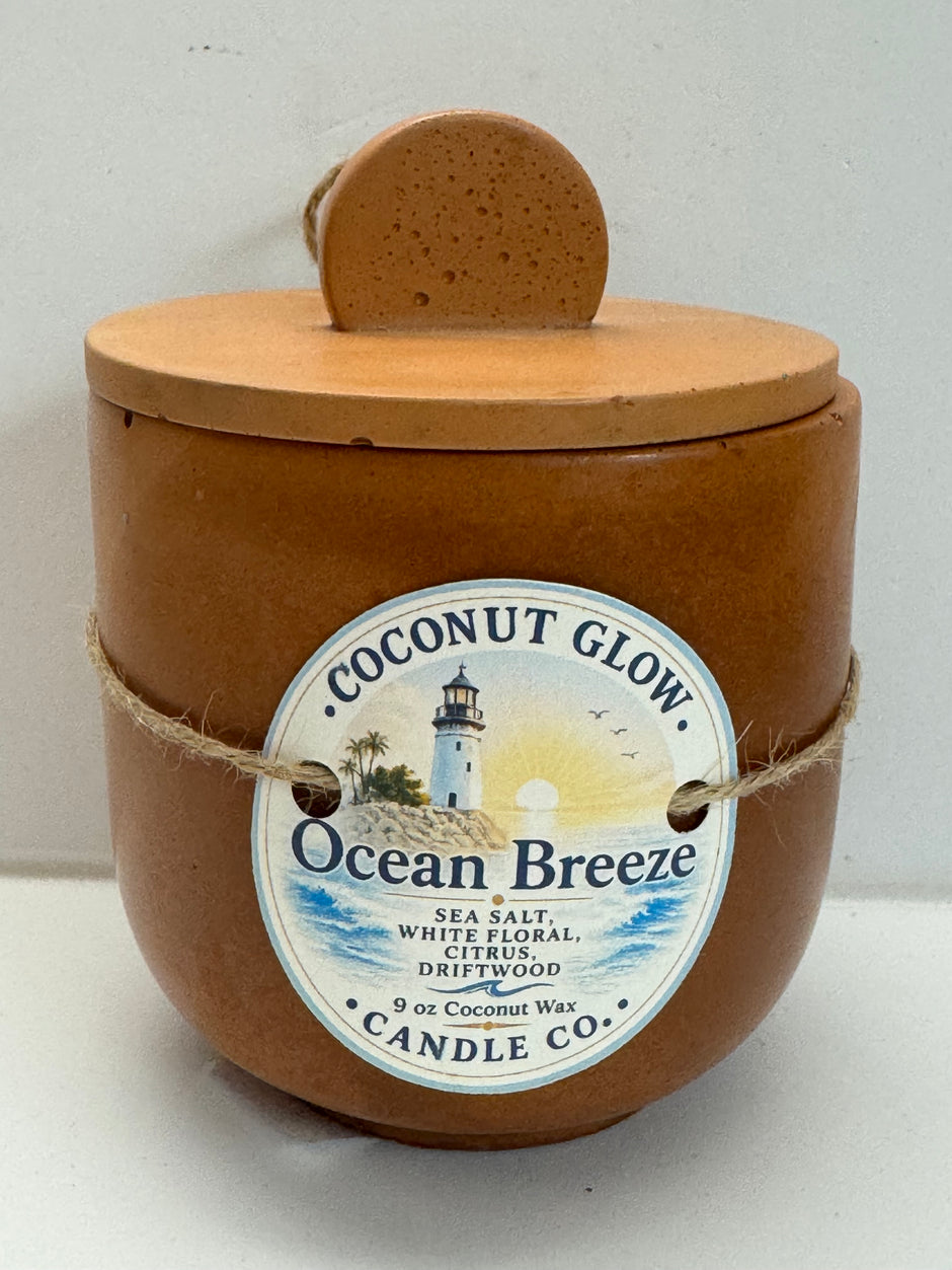 LAST CHANCE SALE - Coconut Glow Candle Co