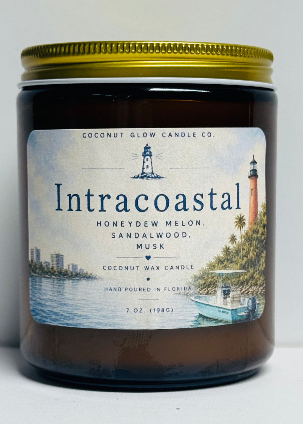 Intracoastal - Golden Hour Glass Jar
