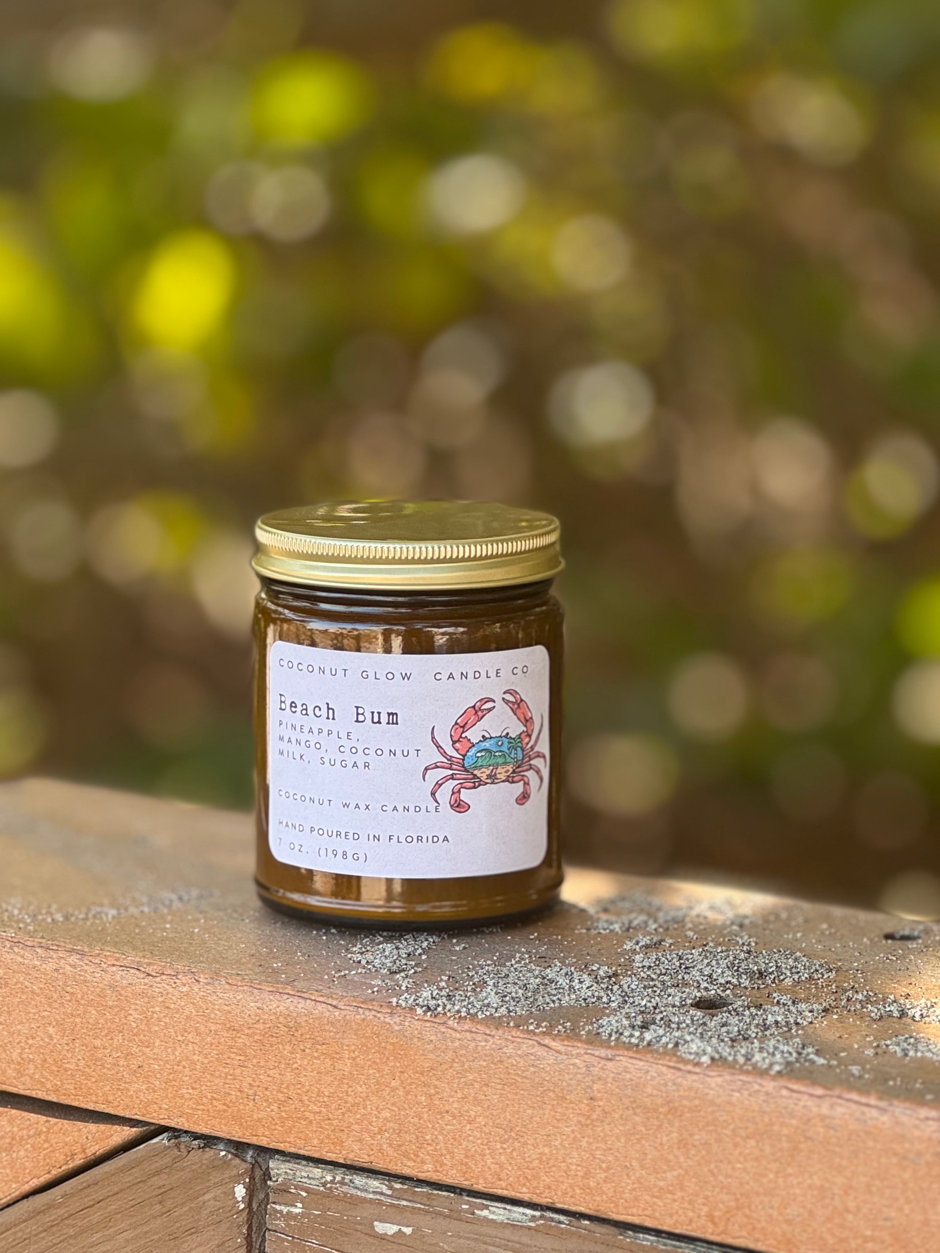 Beach Bum - Golden Hour Glass Jar