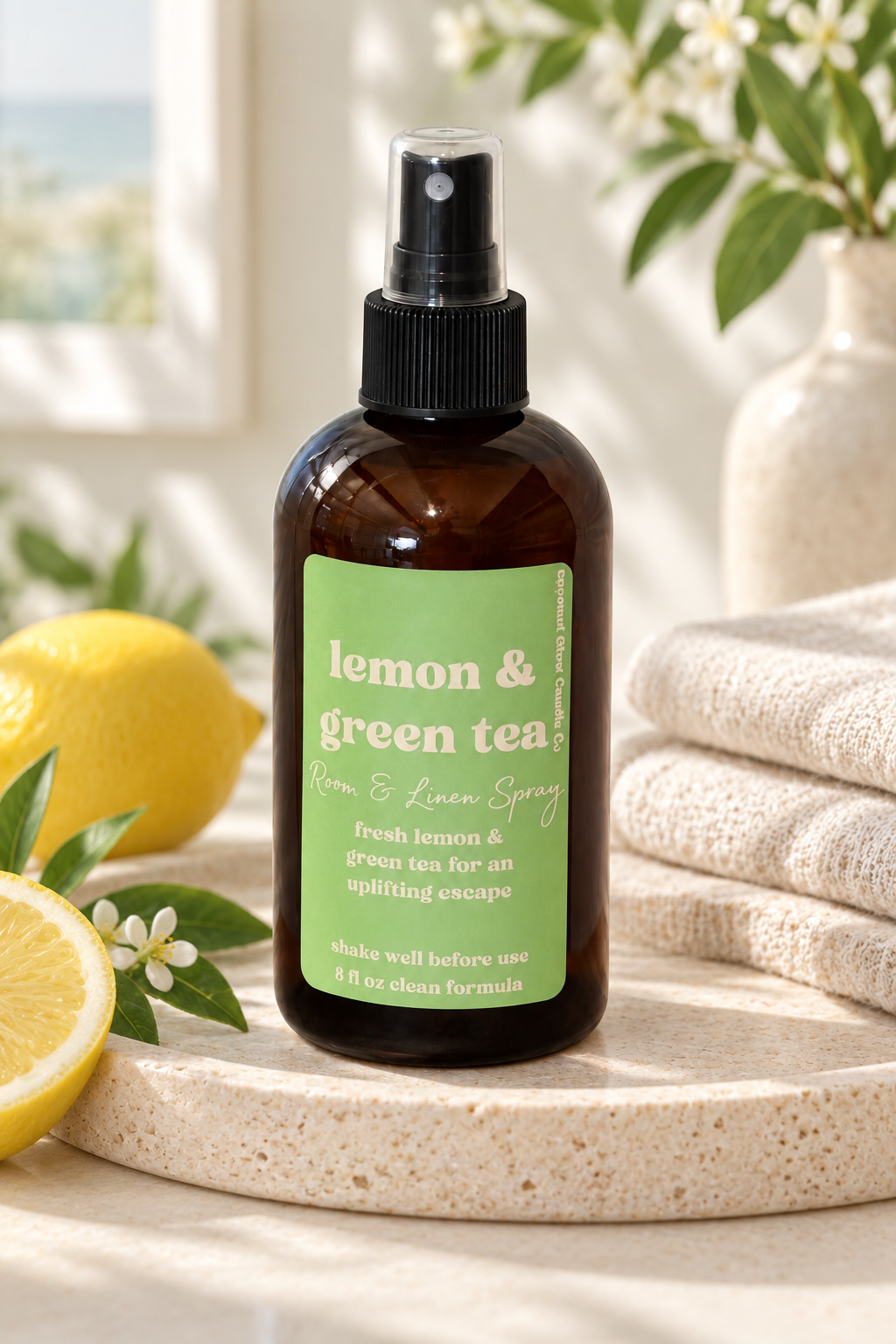 Room + Linen Spray - Coconut Glow Candle Co
