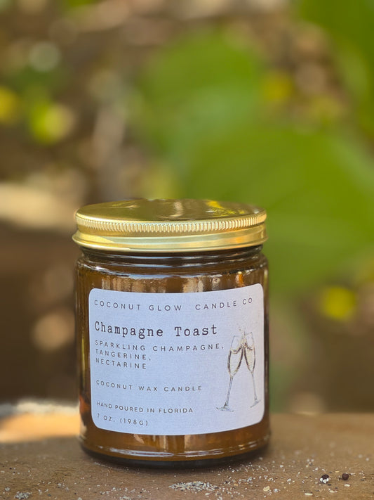 Champagne - Golden Hour Glass Jar