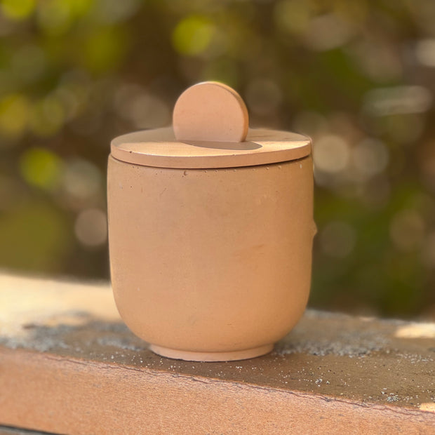 Sea Glass - Concrete Candle - Coconut Glow Candle Co