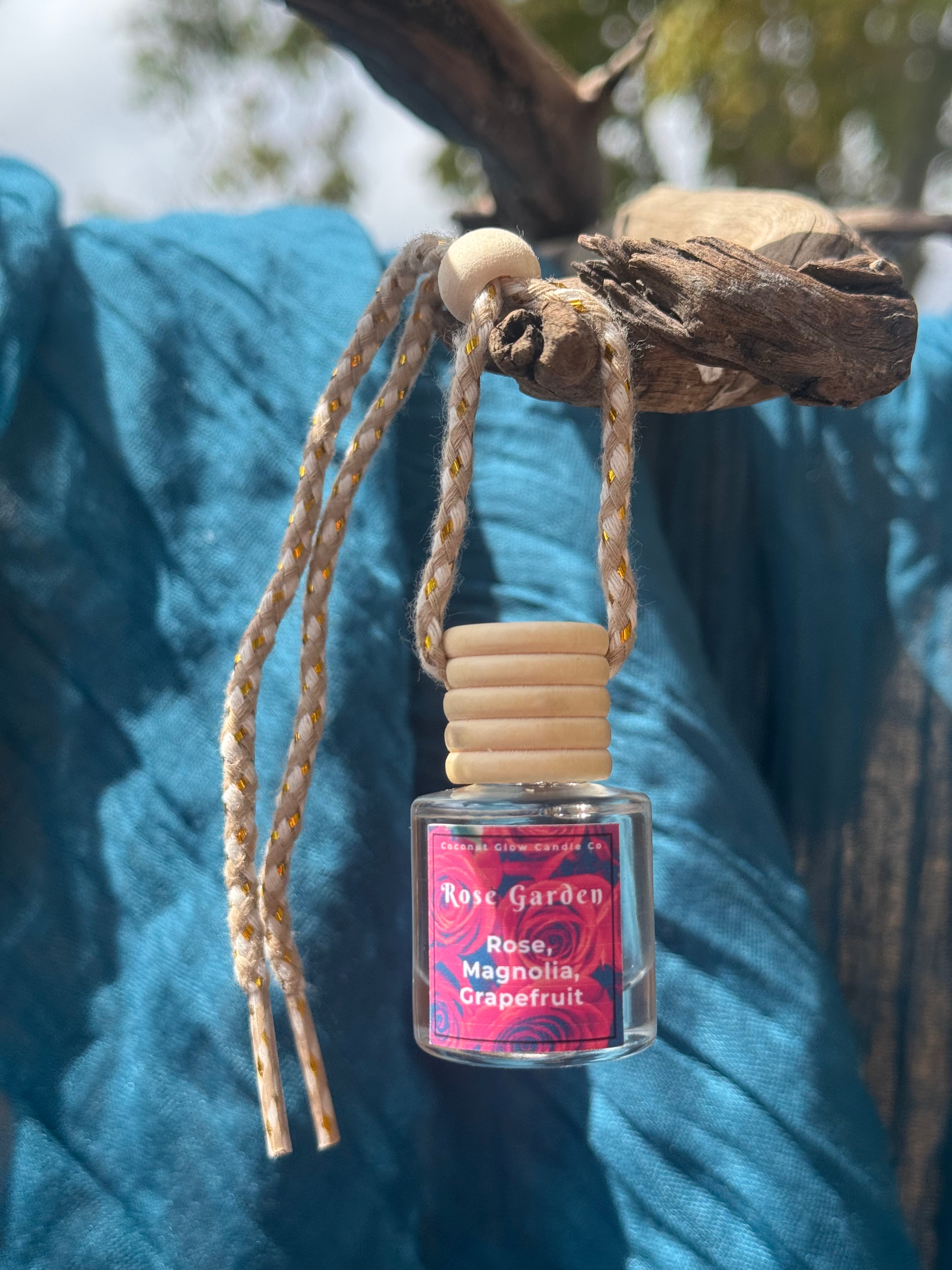 Coconut Glow car diffuser – eco-friendly non-toxic coastal fragrance 8ml