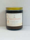 Sea Dreams - Golden Hour Glass Jar - Coconut Glow Candle Co