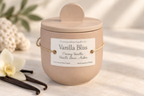 Vanilla Bliss - Concrete Candle
