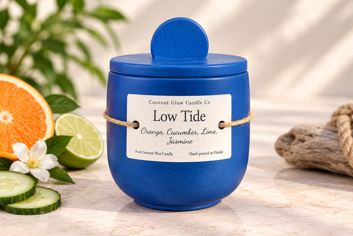 Low Tide - Concrete Candle