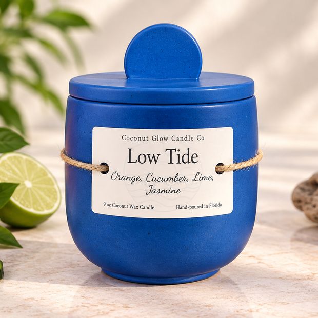 Low Tide - Concrete Candle