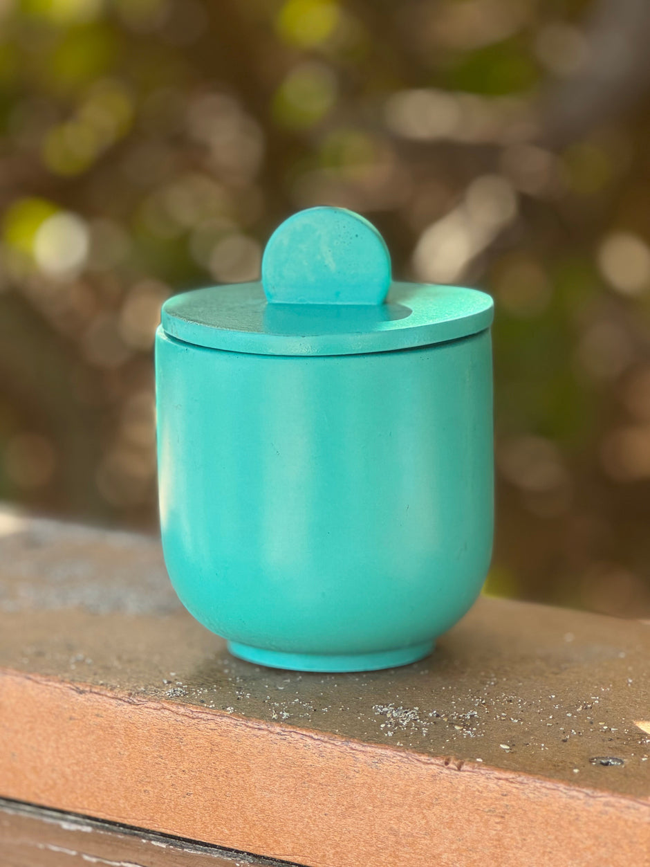 Champagne - Concrete Candle - Coconut Glow Candle Co